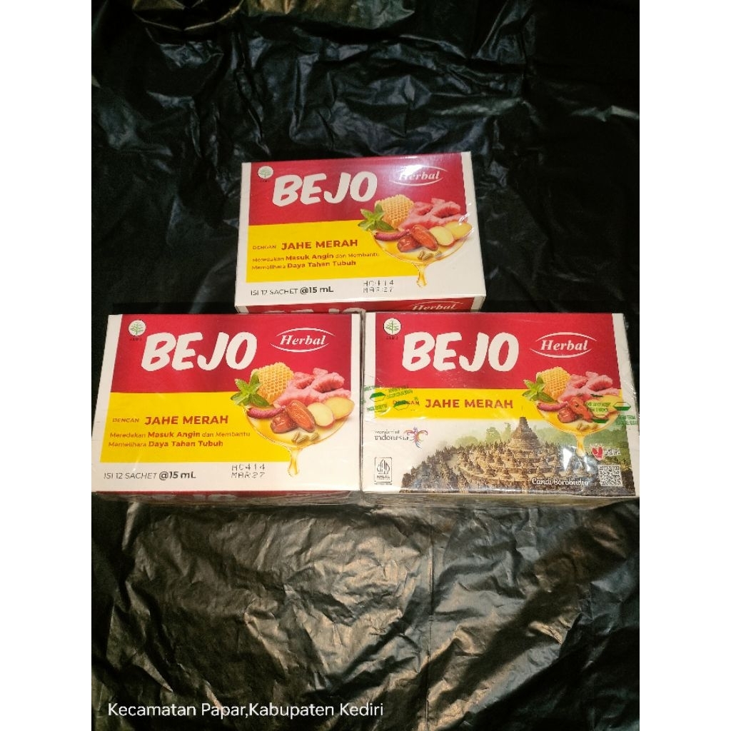 

Bejo Jahe Merah 1 Box isi 12 Saset