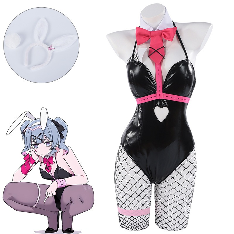 Hatsune Miku cosplay costume Bunny girl Cosplay full set