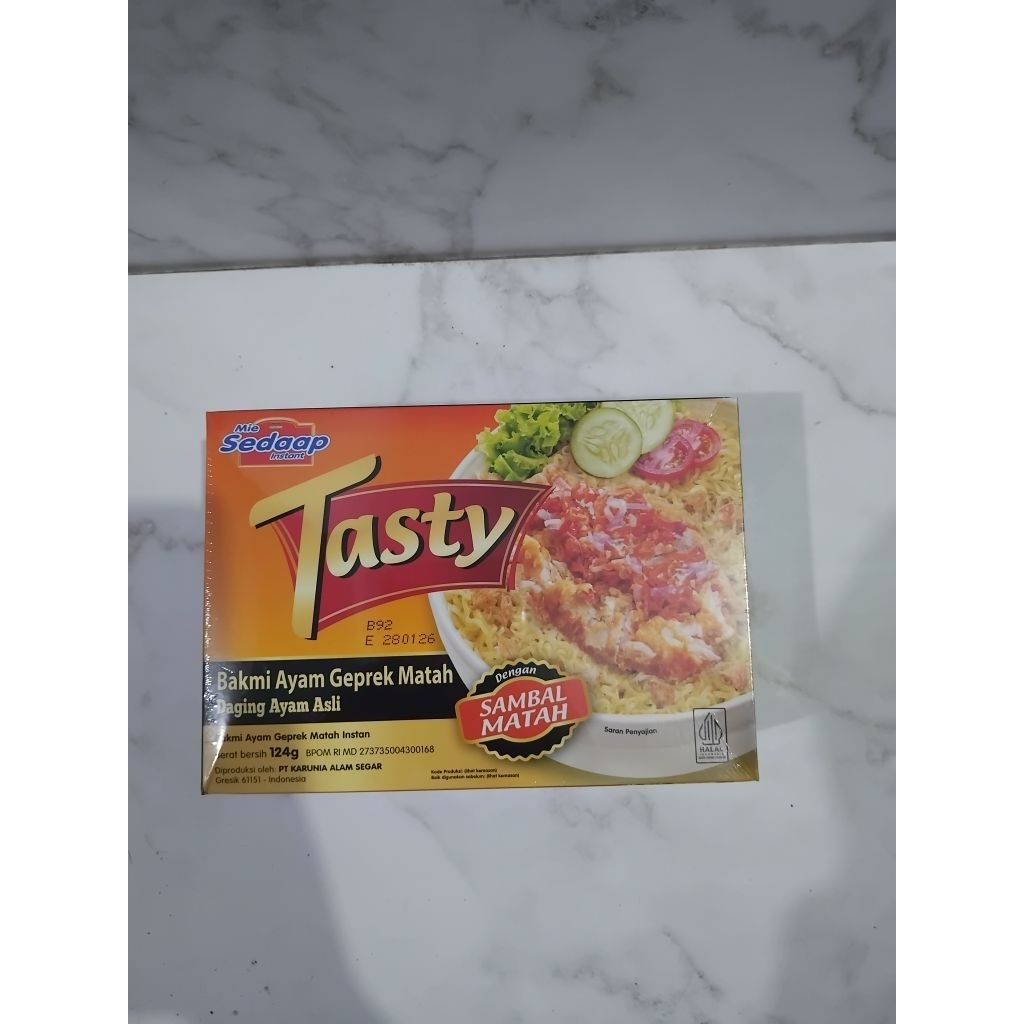 

Mie Sedap Tasty Geprek