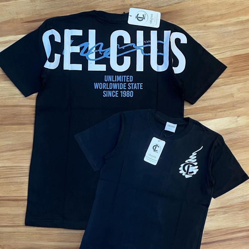Baju Kaos Celcius Premium-Import//Baju Kaos Celcius//Baju Kaos Pria//Baju Kaos Branded//Baju Kaos Pr