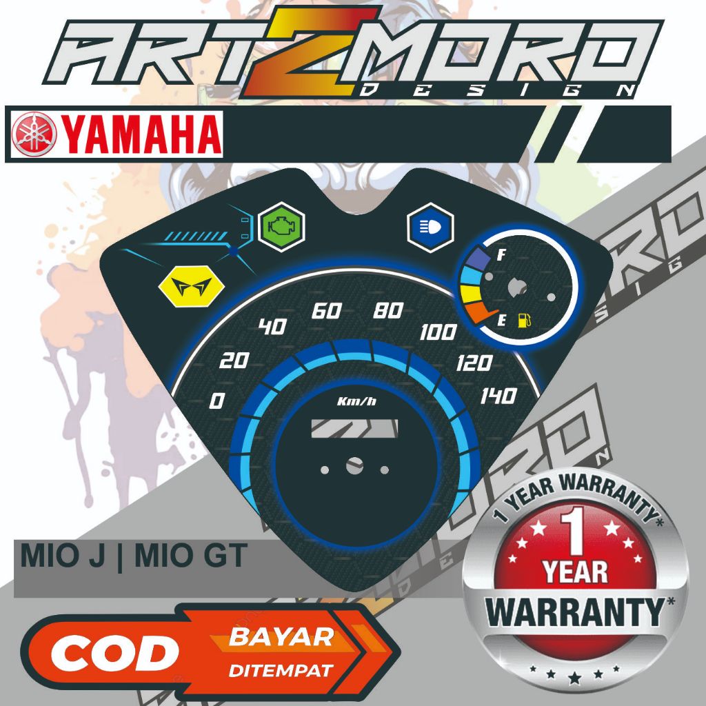 PAPAN SPEEDOMETER CUSTOM YAMAHA MIO J | MIO GT