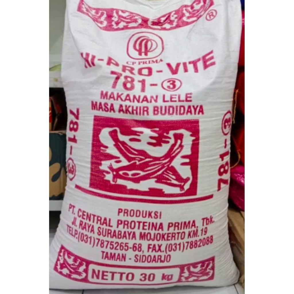 Pelet Lele Hi Pro Vite 781-3 Ekonomis