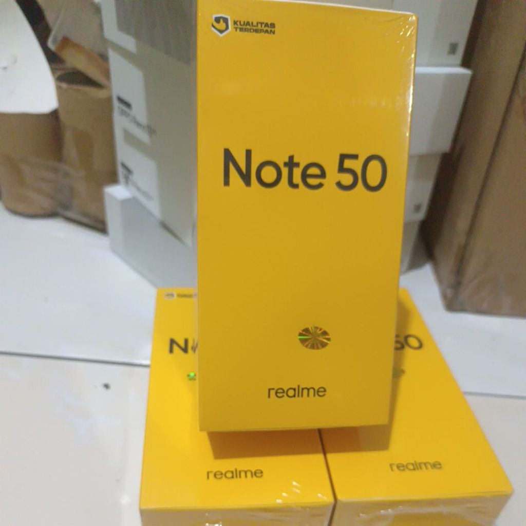 

dus box hp realme note 50 barang sesuai di poto