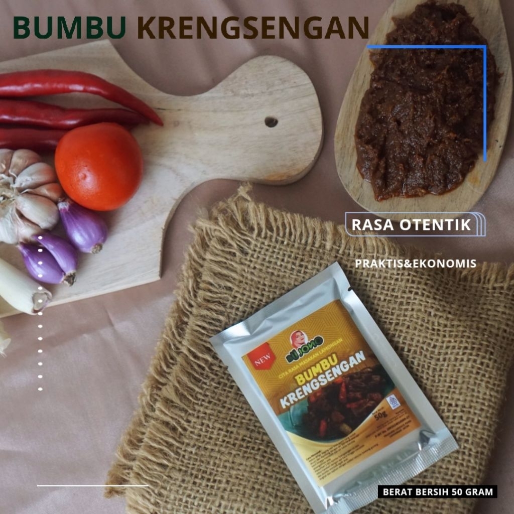 

Bumbu Krengsengan Instan 50 gram Siap Pakai | Bumbu Masak Krengsengan Daging Kambing/Sapi | Bumbu Krengsengan Khas Jawa Timur – Praktis & Lezat| Bumbu Krengsengan Tradisional Jawa – Tanpa Pengawet| Bumbu Krengsengan Instan