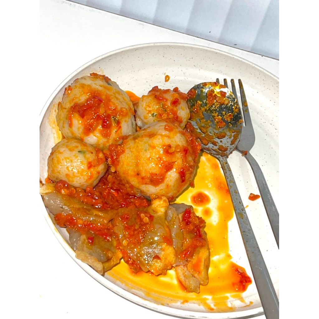 

pentol ayam mercon isi keju mozarella