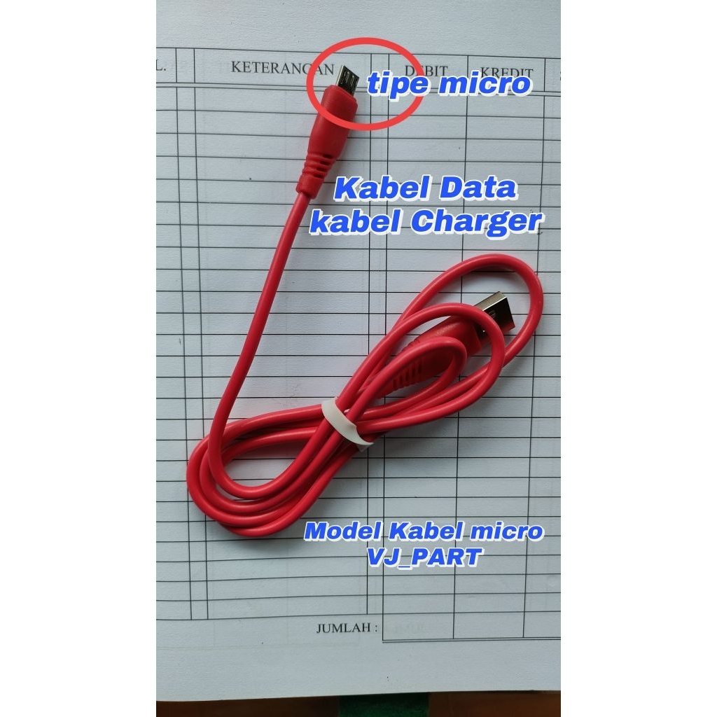 Kabel Data Kabel Casan Charger Tipe Micro Hp android
