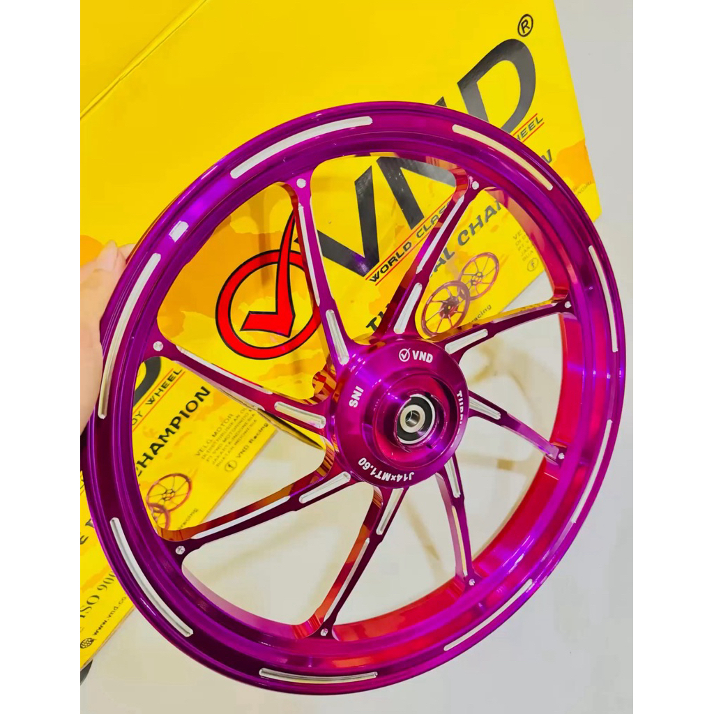 VELG VND AK 88 RING 14 MIO SPORTY & VELG VND M8 RING 14 MIO SMILE