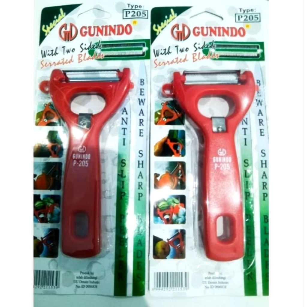 Gunindo - Alat kupas kulit buah dan sayur  - Peeler 205 Gunindo