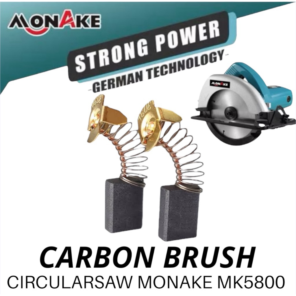 CARBON BRUSH MK5800 MONAKE CIRCULARSAW ARANG BROSTEL KOLBOSTER CIRCULARSAW MONAKE MK 5800