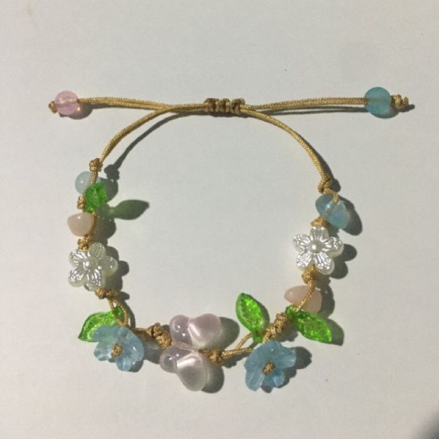 fairy bracelet / gelang serut aesthetic / gelang wanita / gelang tali serut / gelang fairy / gelang 