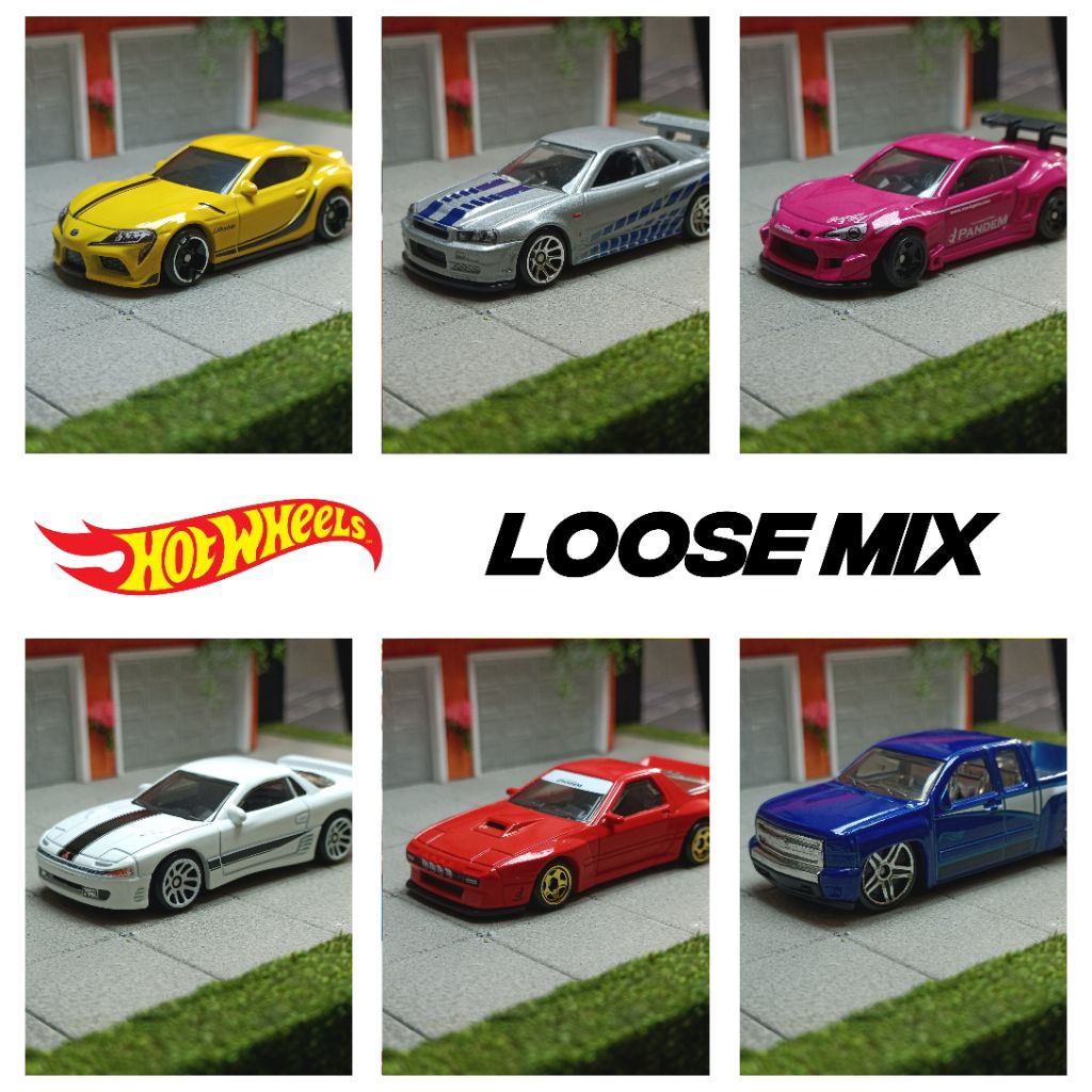 Hotwheels Loose Hot Item Bebas Pilih " Hotwheels Streets of Japan Multipack Ecer "