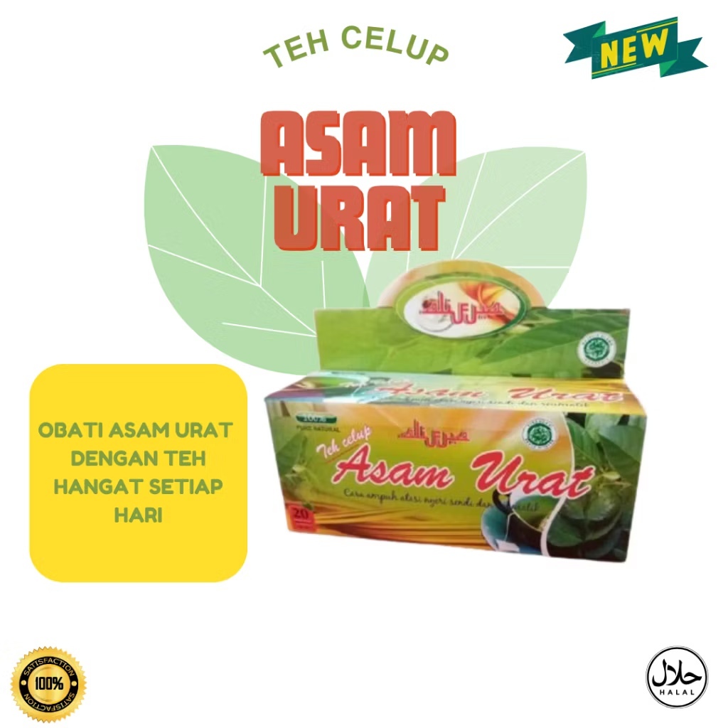

TEH CELUP ASAM URAT | TEH ASAM URAT 20SACHET Membantu mengobati Penyakit Asam Urat Nyeri sendi