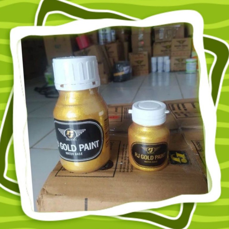 

KODE E67H Gold Paint Silver Paint 25gram RJ London warna emas silver