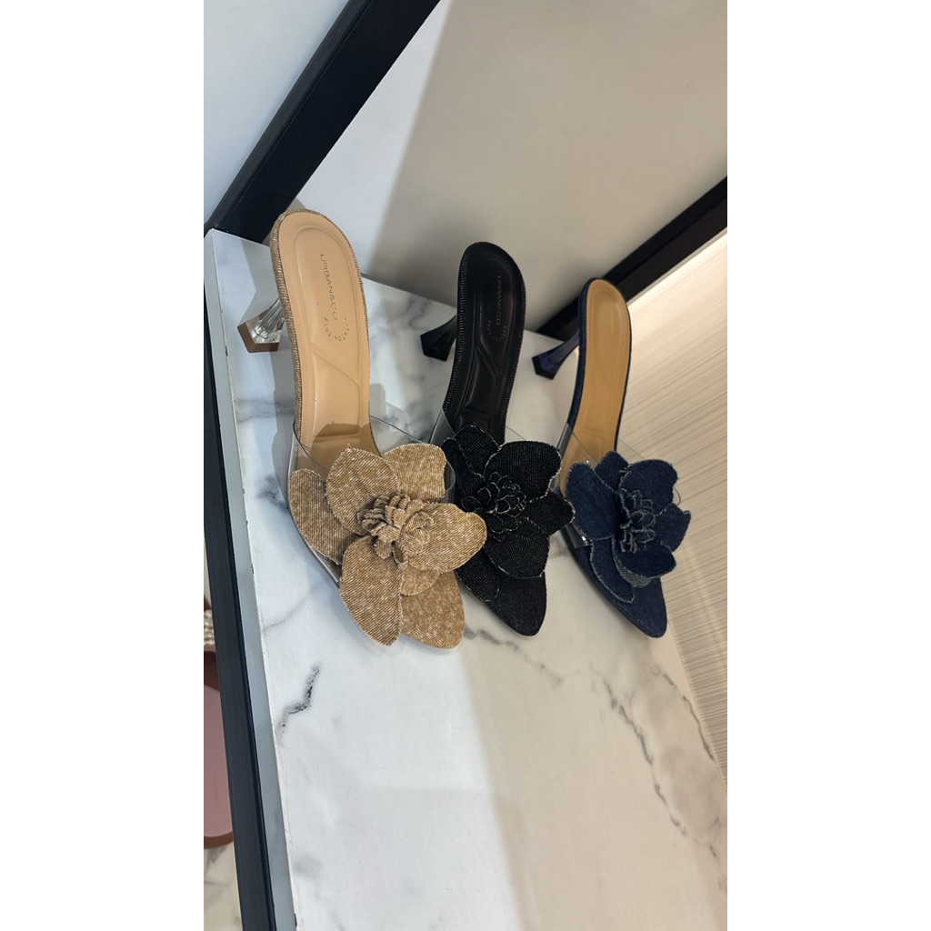 selop wanita cantik selop urban and co sepatu pesta urban&co original