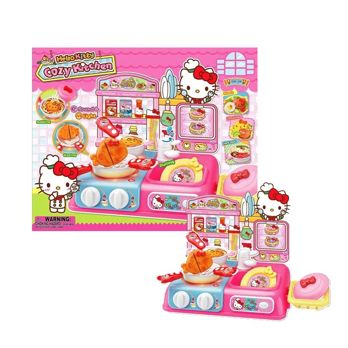 Sanrio Daniel & Co Hello Kitty Cozy Kitchen Playset