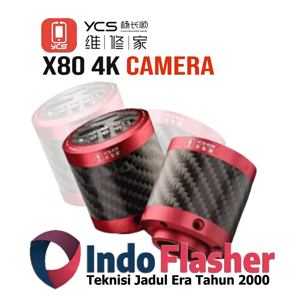 YCS X80 4K Camera Microscope / Kamera Mikroscope 4K / Camera Microscope Service HP