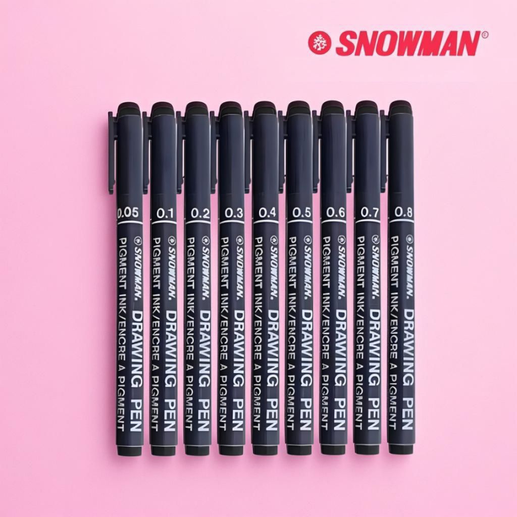 

Snowman Drawing Pen/Pulpen 0.05mm - 1.0mm