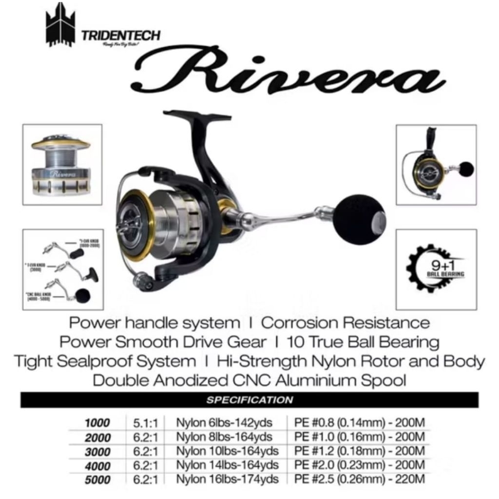Reel Tridentech Rivera