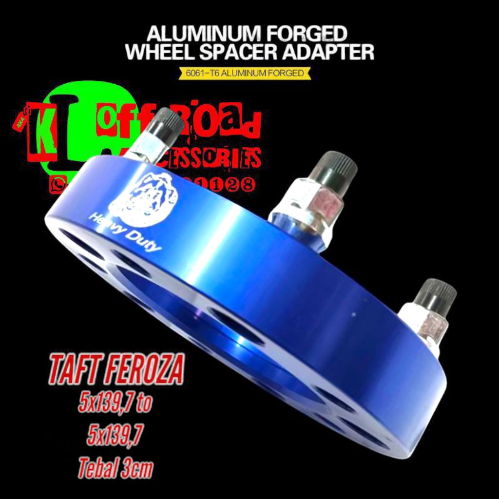 Adaptor spacer velg 3cm FOGER HEAVY DUTY Taft Feroza 1pcs