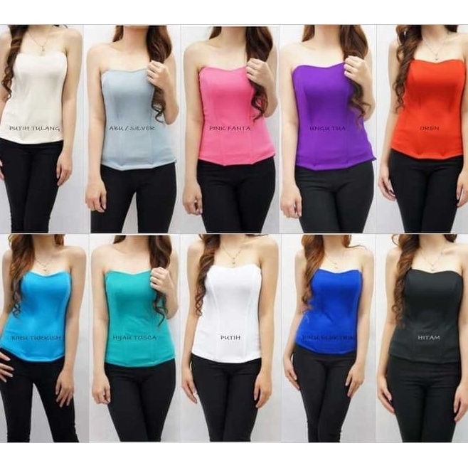 Daleman Kebaya Longtorso Bustier Tulang