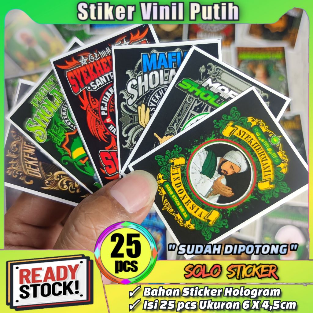 

Stiker Sholawat 25 pcs Sudah Dipotong