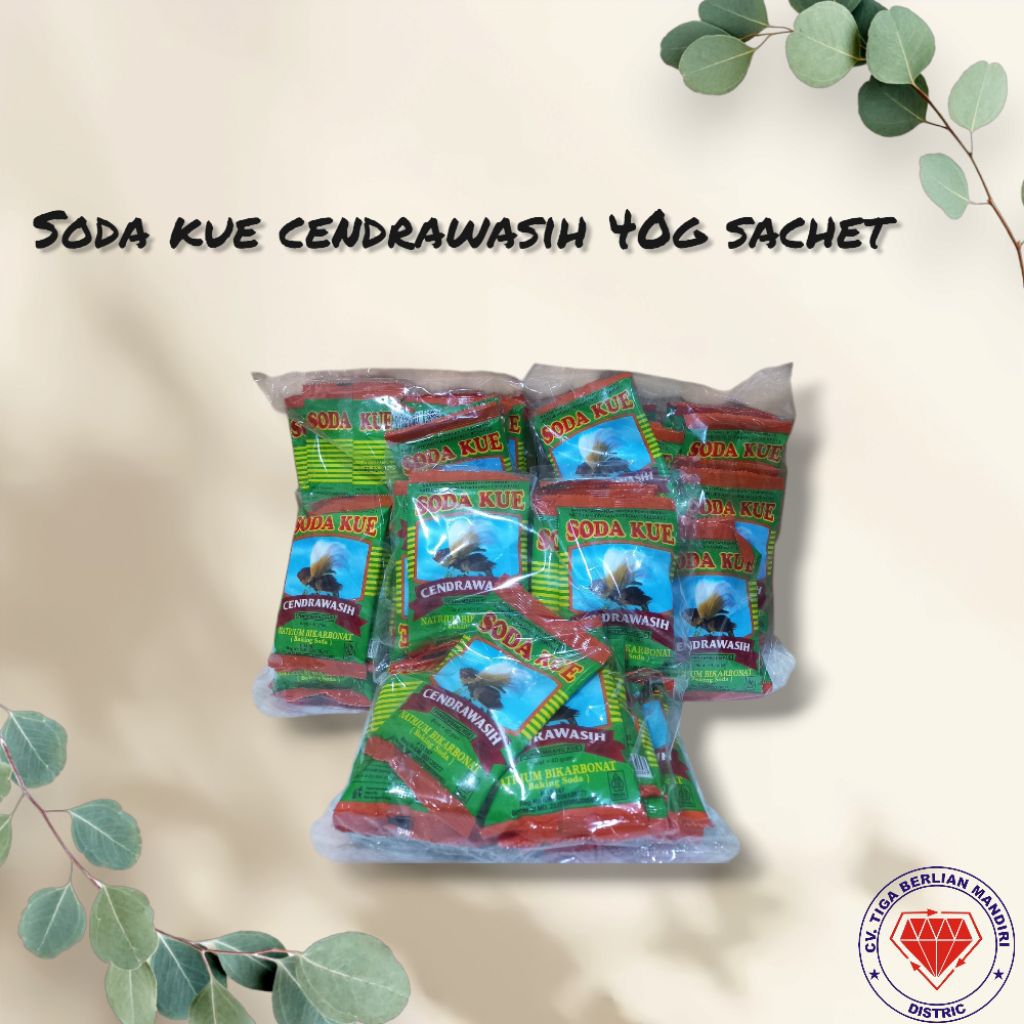 

SODA KUE CENDRAWASIH 20SACHET/1PACK