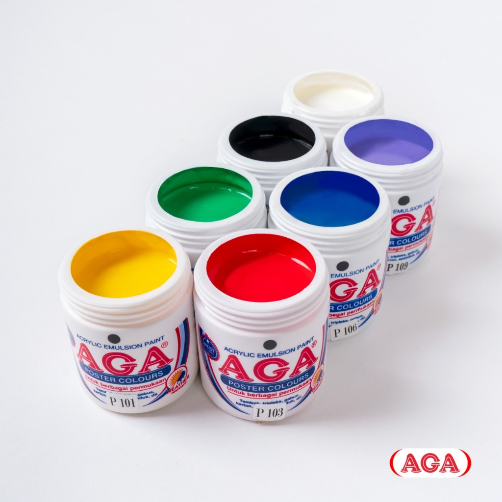 

Cat Aga Lukis Acrylic / Akrilik / Water based