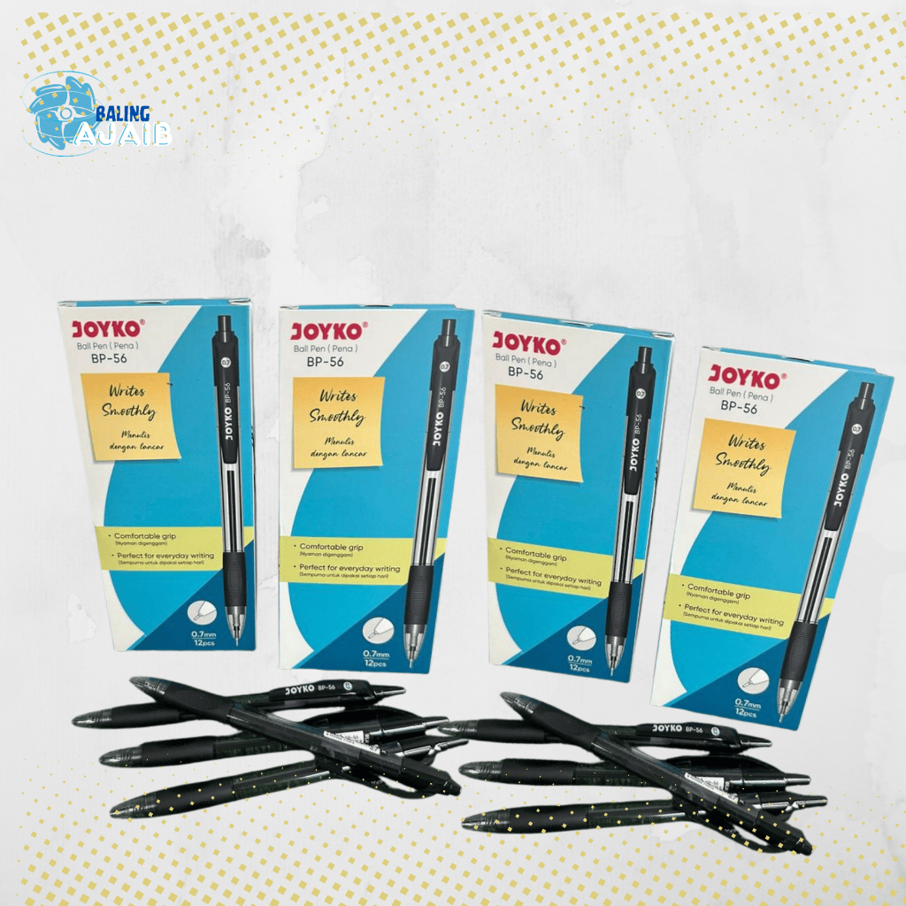 

PULPEN / POLPEN / BOLPEN / BOLPOIN (BP 56 HITAM JOYKO)