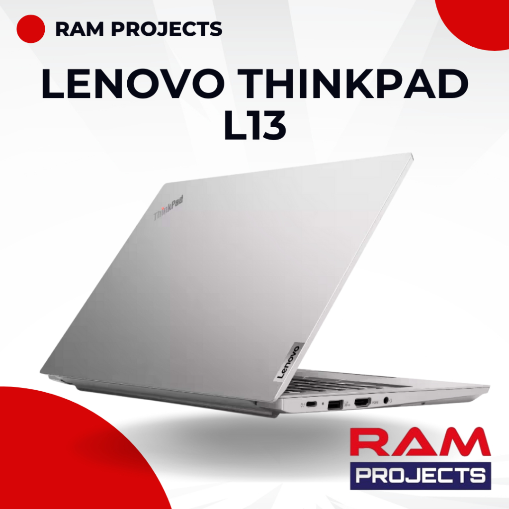 LAPTOP PELAJAR LENOVO THINKPAD l13 (Processor Intel Core i3 Gen 11) SILVER