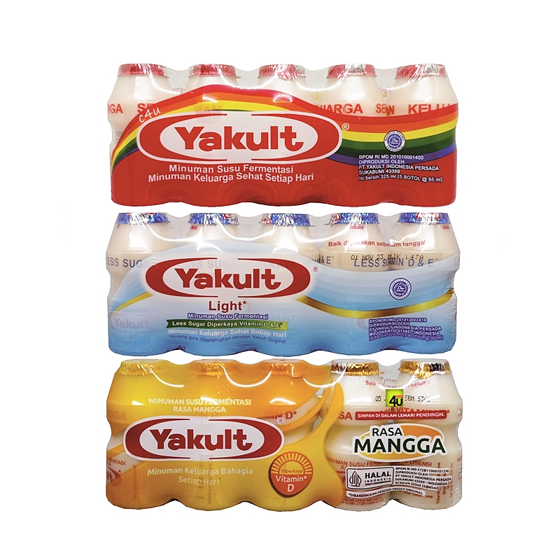 

Yakult - Minuman Susu Fermentasi - PACK isi 5 pcs
