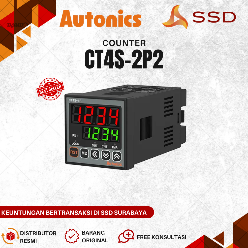 Counter Autonics CT4S-2P2