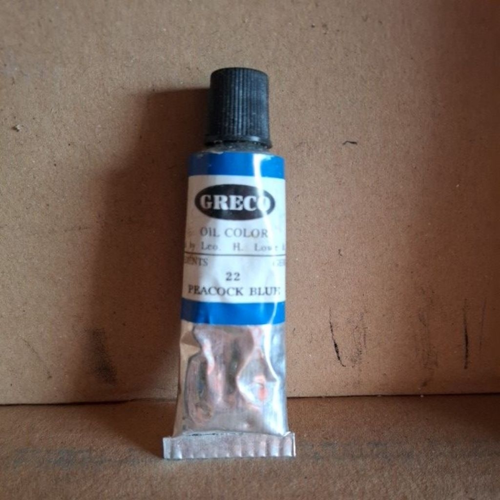 

cat minyak greco PEACOCK BLUE 22