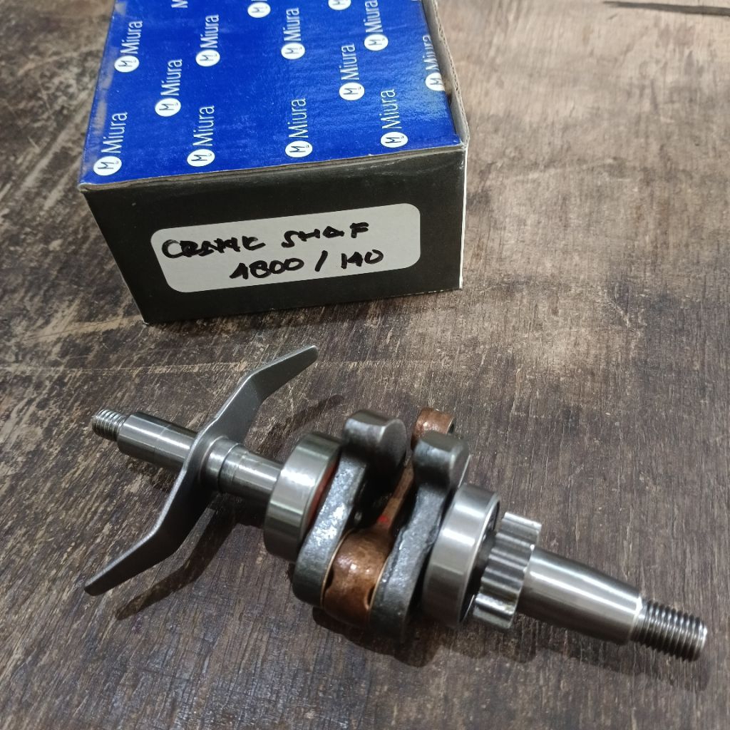 Crankshaft assy mesin GX-31 mesin potong rumput miura mtech 140