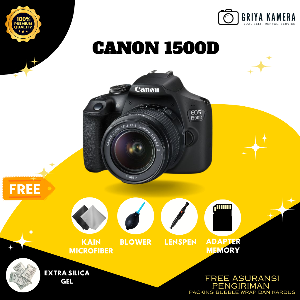 KAMERA CANON 1500D