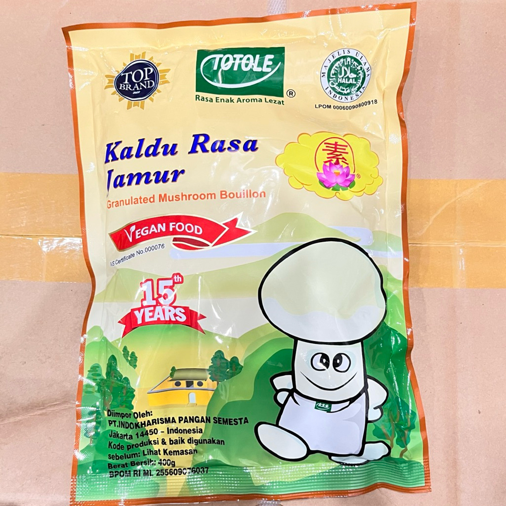 

Totole Kaldu Jamur 400gr (1pcs)