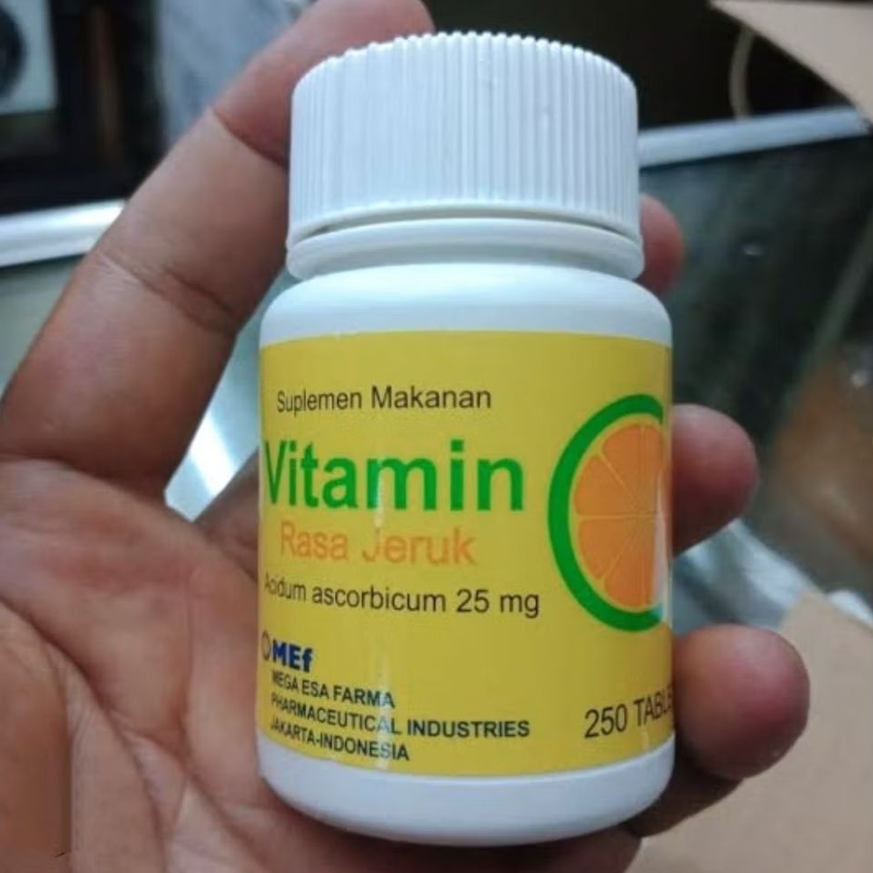 VITAMIN C 25 mg BOTOL 250 TABLET