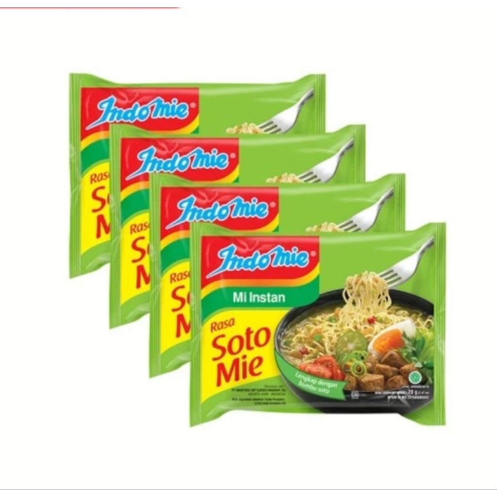 

Indomie soto rasa soto isi 4pc
