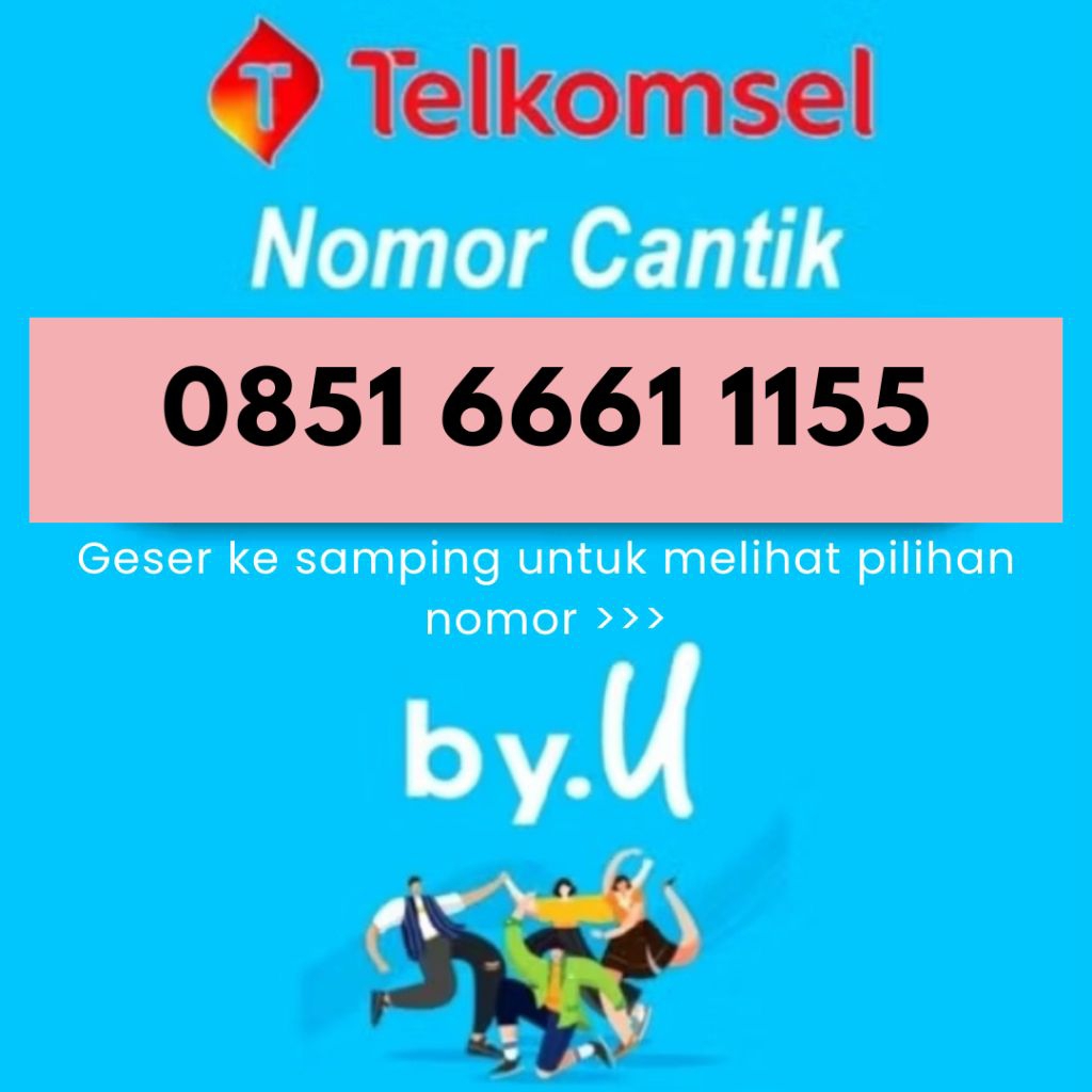 Nomor Cantik By U Double Triple kartu Perdana by U