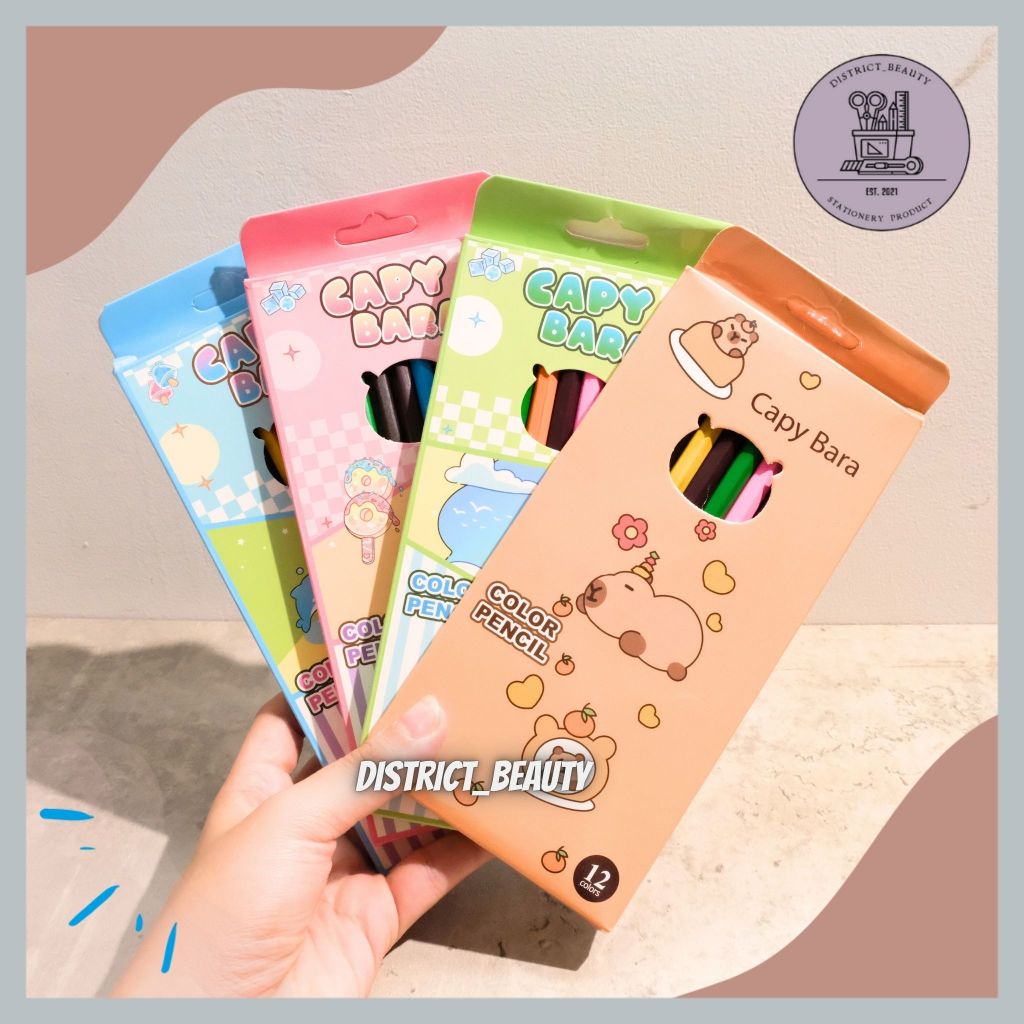 

PENSIL WARNA CAPYBARA ISI 12 WARNA WARNI PENSIL MEWARNAI ALAT MEWARNAI ANAK MOTIF CAPYBARA KAPIBARA LUCU TERMURAH