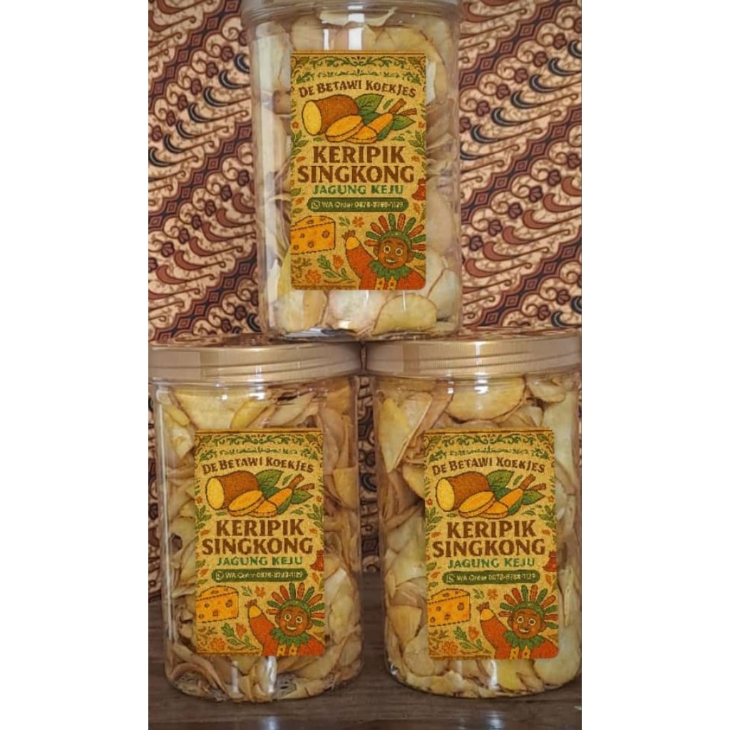 

KERIPIK SINGKONG JAGUNG KEJU – TOPLES 1000ML#rempeyekkacang#peyekkacangtanah#rempeyekrumahan#peyekgurih#peyekdaunjeruk#camilantradisional#rempeyekhomeMade#rempeyekgurihrenyah#peyekmurah#snacknusantara#oleholehjkt#peyekkhasindonesia