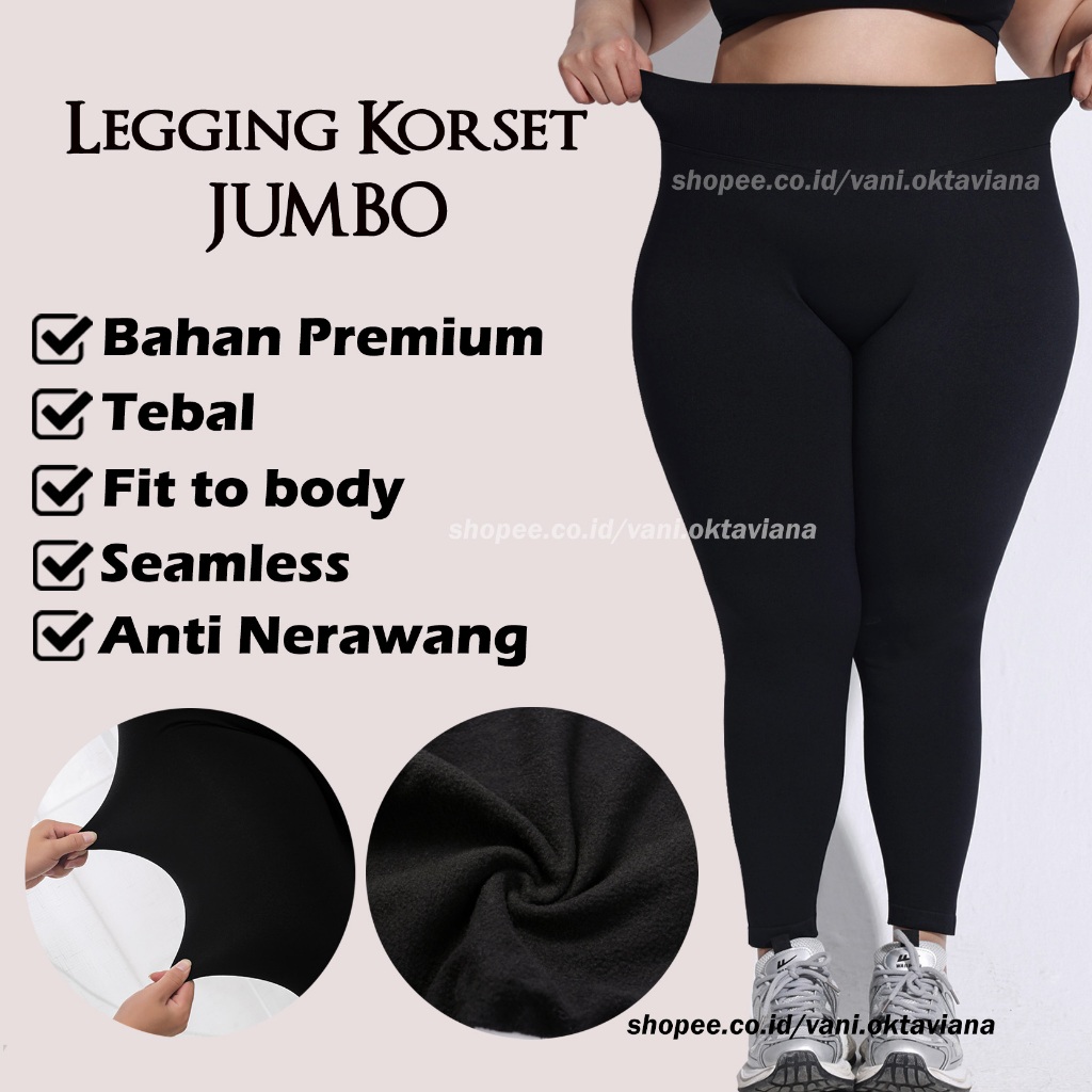 Legging Korset Highwaist Jumbo – Korset Celana Pelangsing Perut