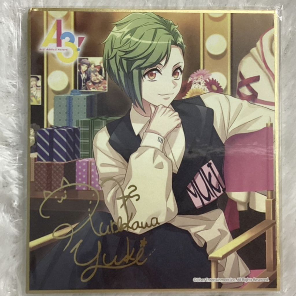 A3 Act Addict Actors Rurikawa Yuki Shikishi