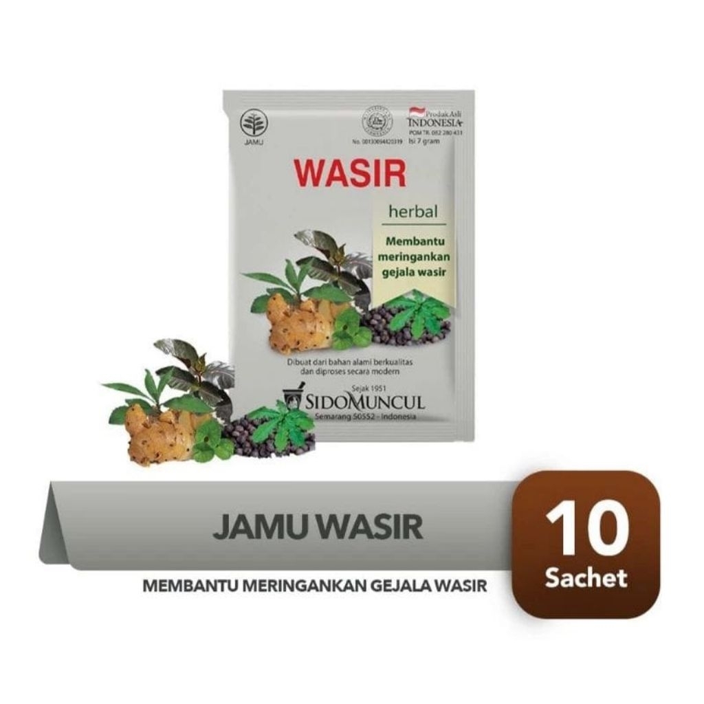 

wasir 10 sachet jamu sidomumcul ambeyen
