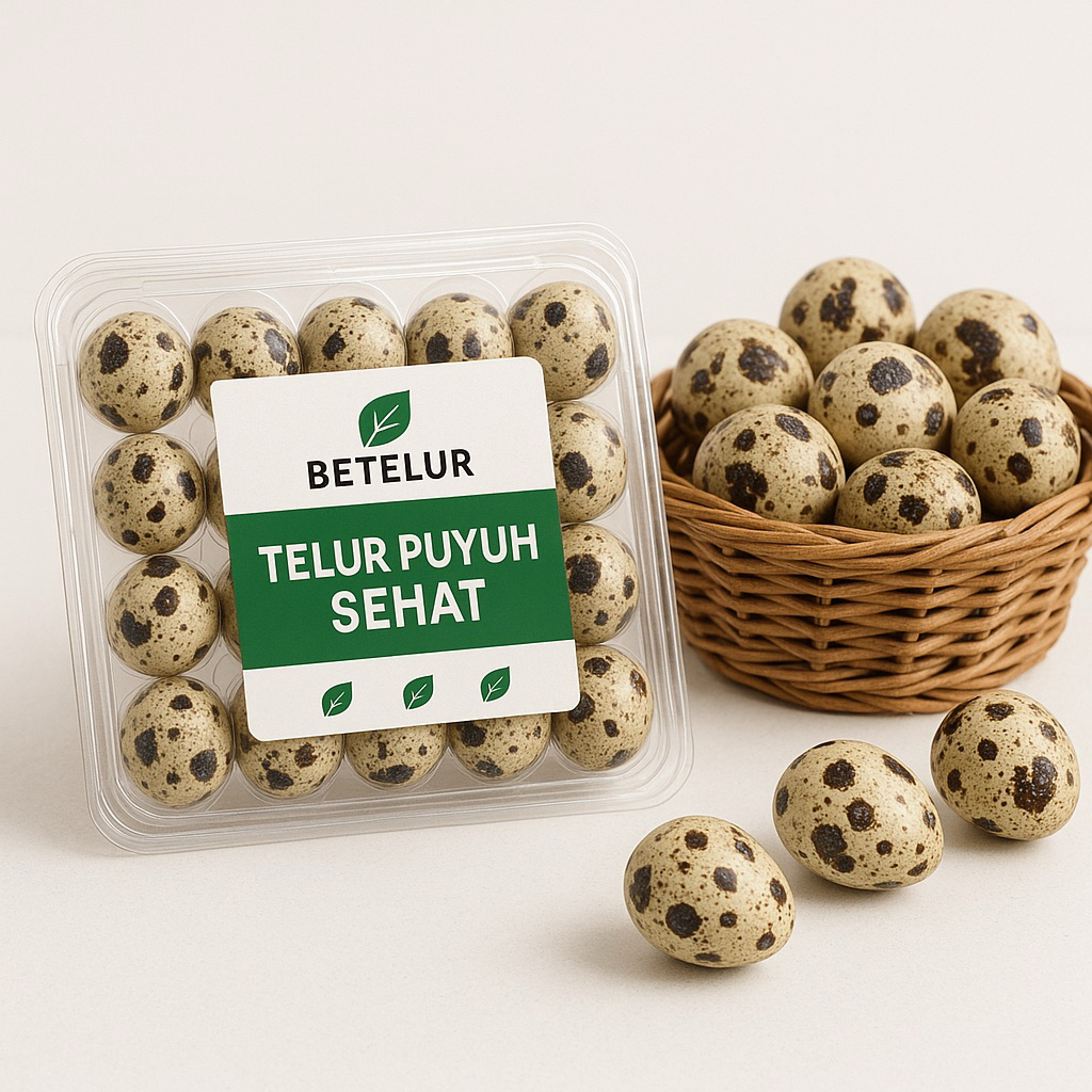 

Betelur Telur Puyuh Mentah Sehat Segar Fresh Organik