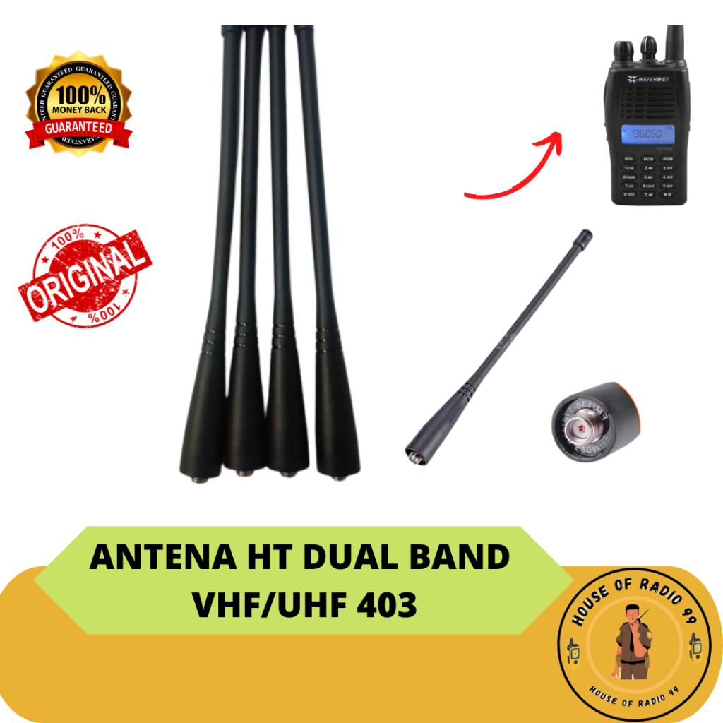 Antena Dual Band HT China Antena HT Baofeng VHF UHF