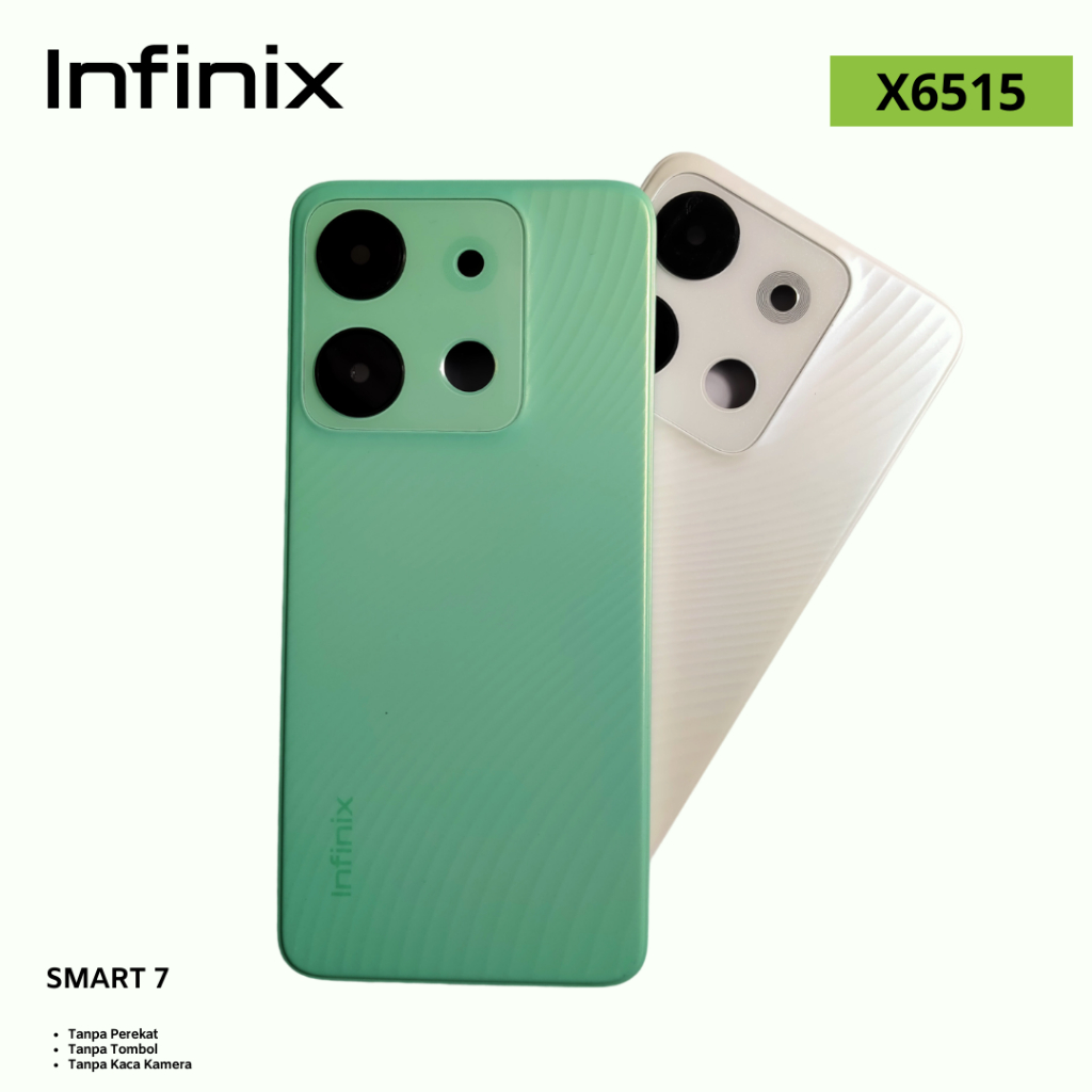 [X6515] BACK COVER INFINIX SMART 7 BIASA / TUTUP BELAKANG INFINIX SMART 7 / X6515