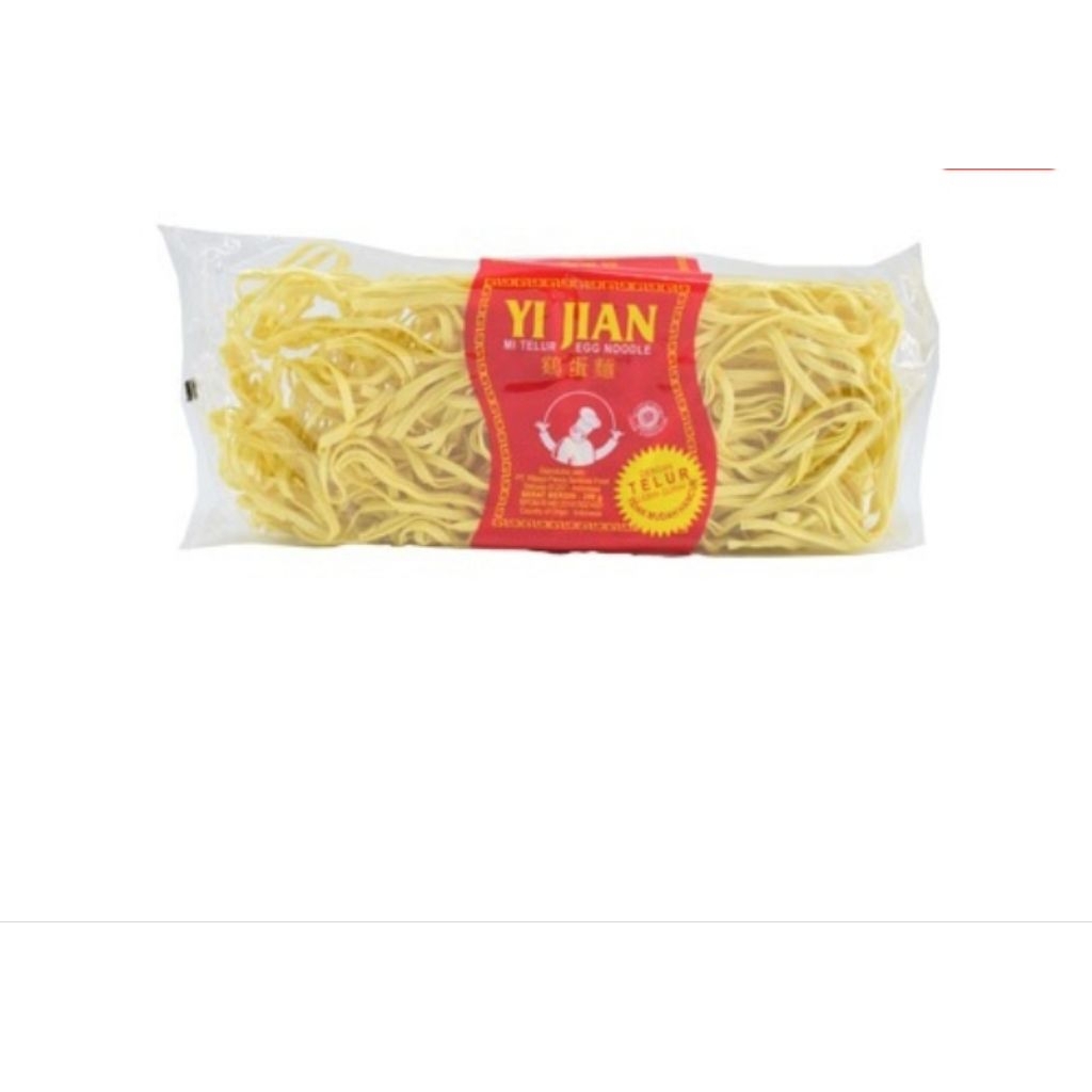 

yi Jian mie telor lebar 200 gram