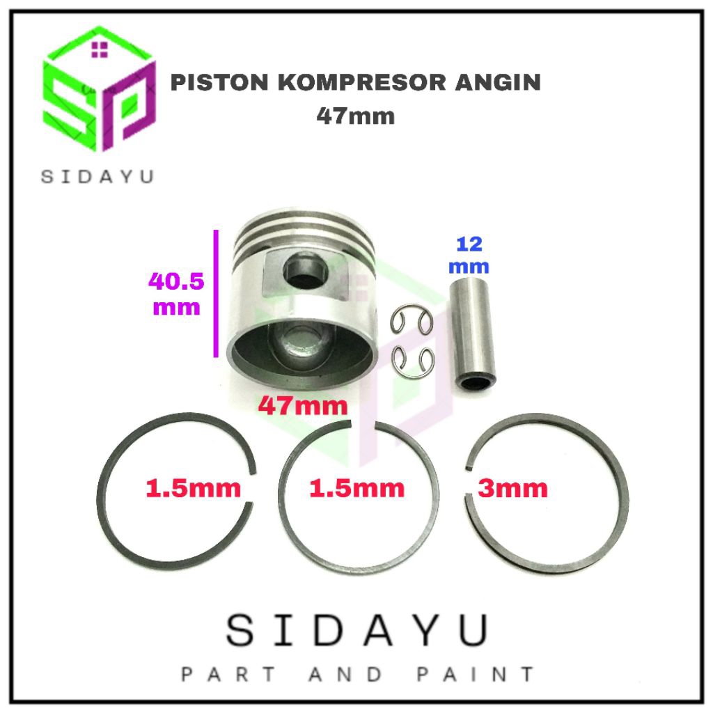 Piston Kompresor Angin 47mm