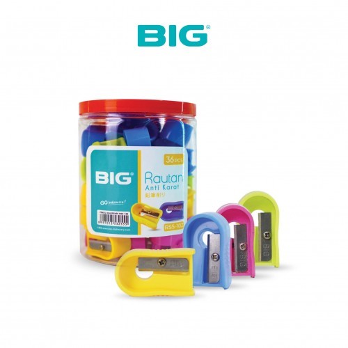 

Rautan BIG RSS 102 | Gerotan Serutan | Pencil Sharpener Lonjong Anti Karat