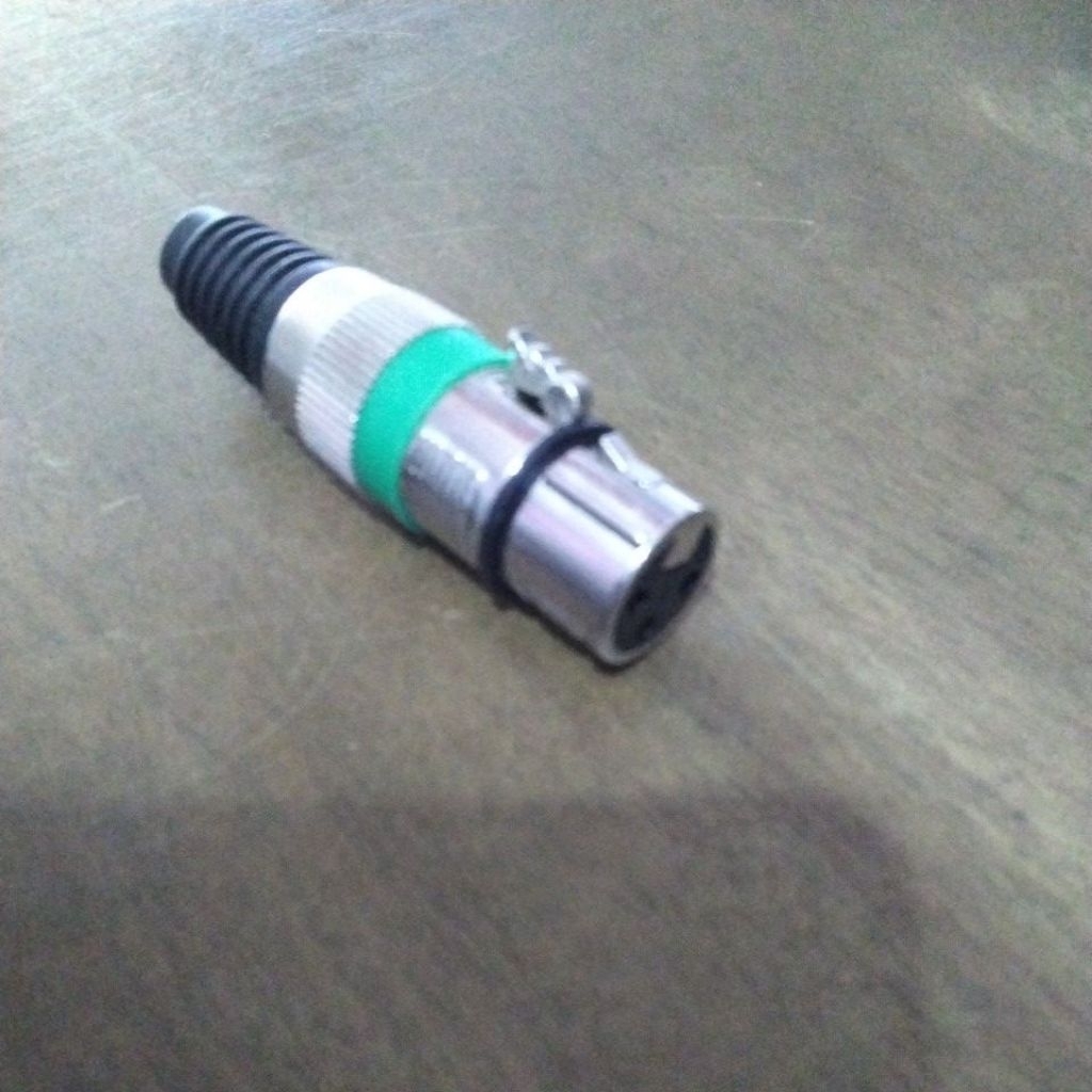 SOKET JACK ANON CANARE XLR 3 PIN